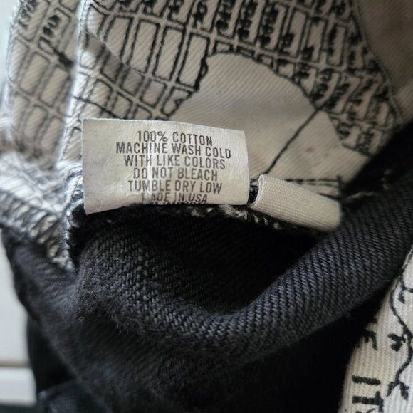 Taylor Stitch Democratic Straight Fit Jeans Black 33x28 - Picture 5 of 5